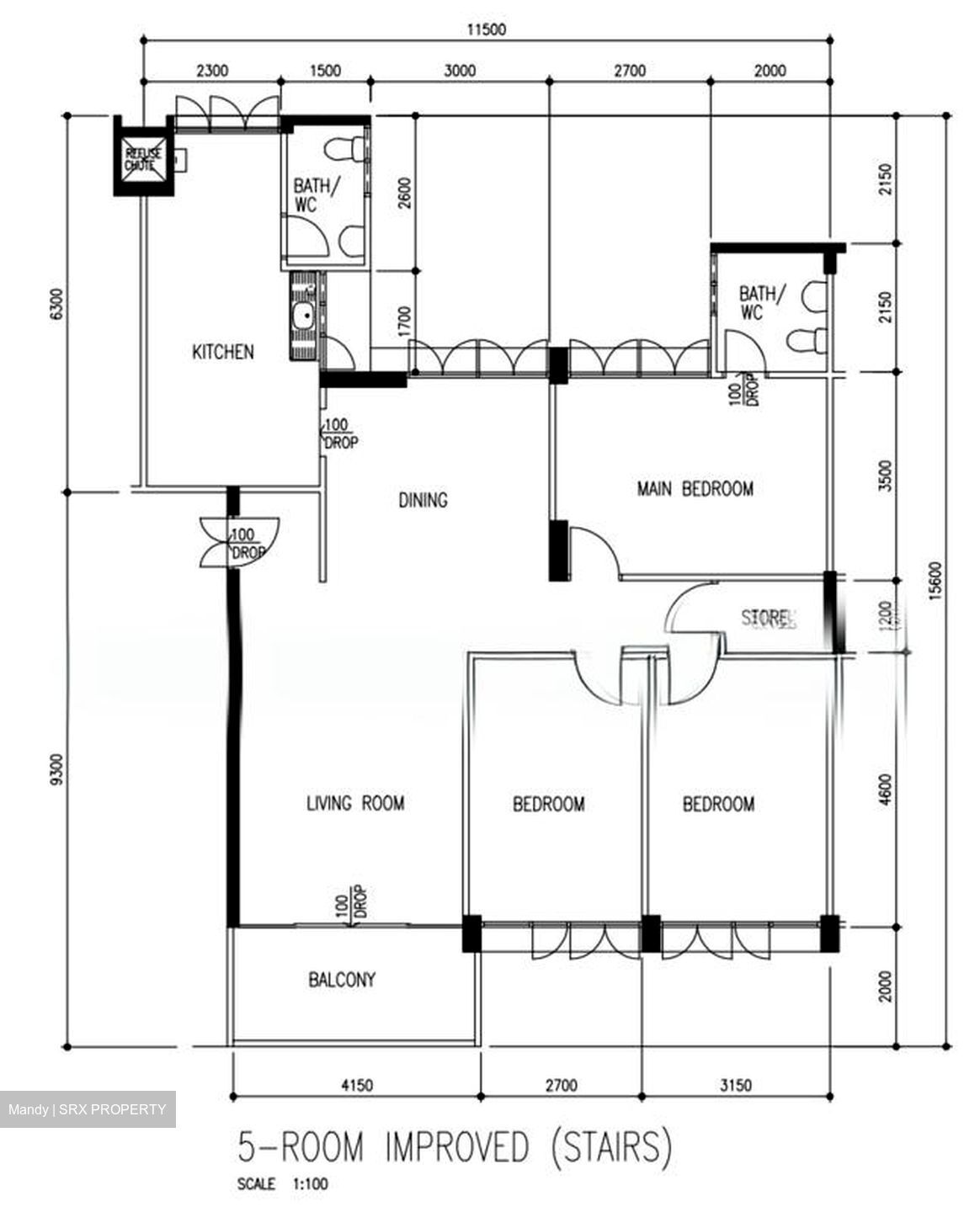 Blk 240 Yishun Ring Road (Yishun), HDB 5 Rooms #520853681
